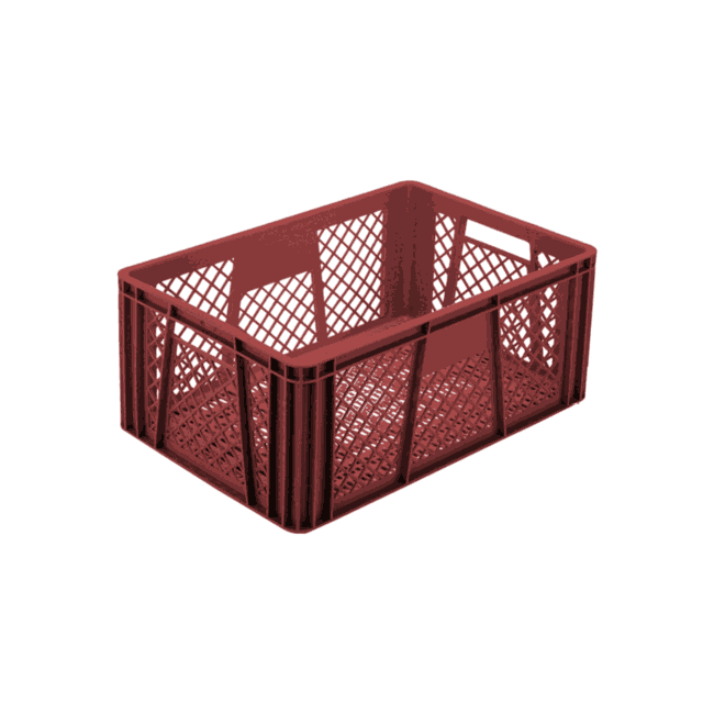 Caja fondo lineal / pared rombo 60×40×25 cm